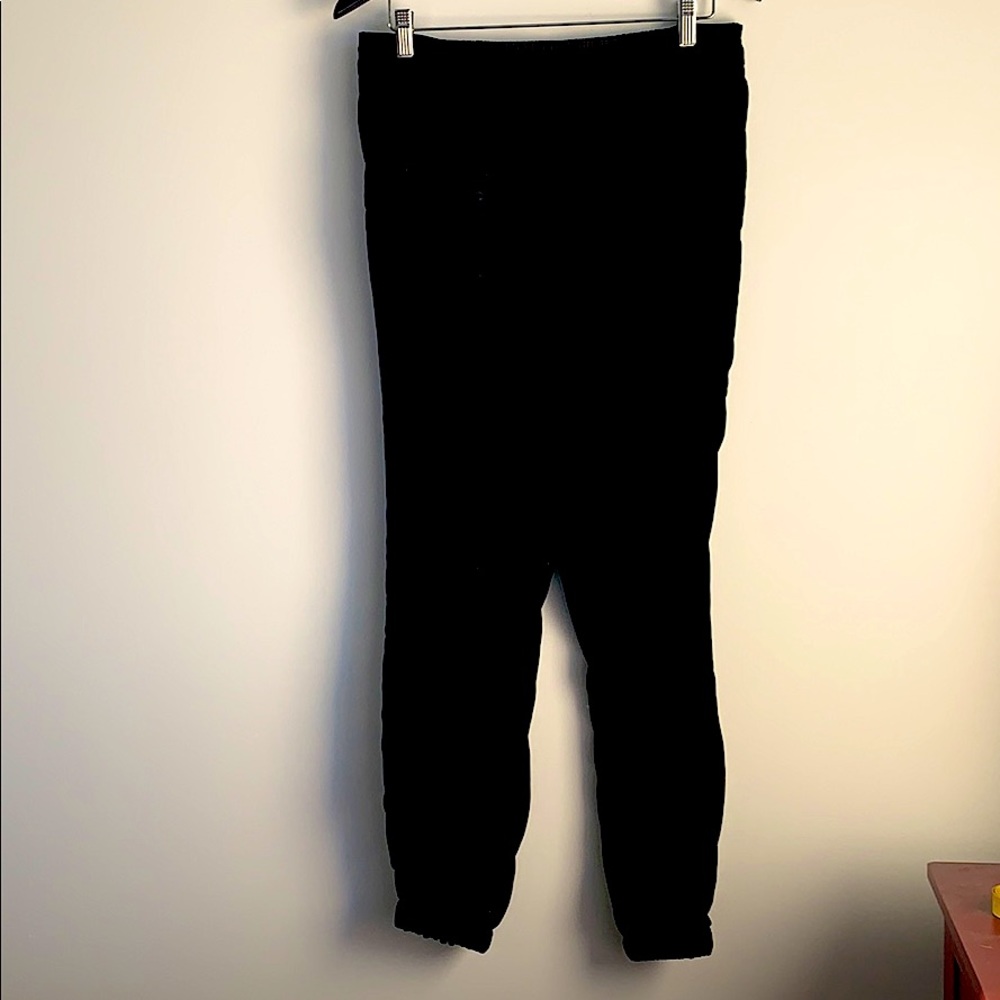 Velvet joggers